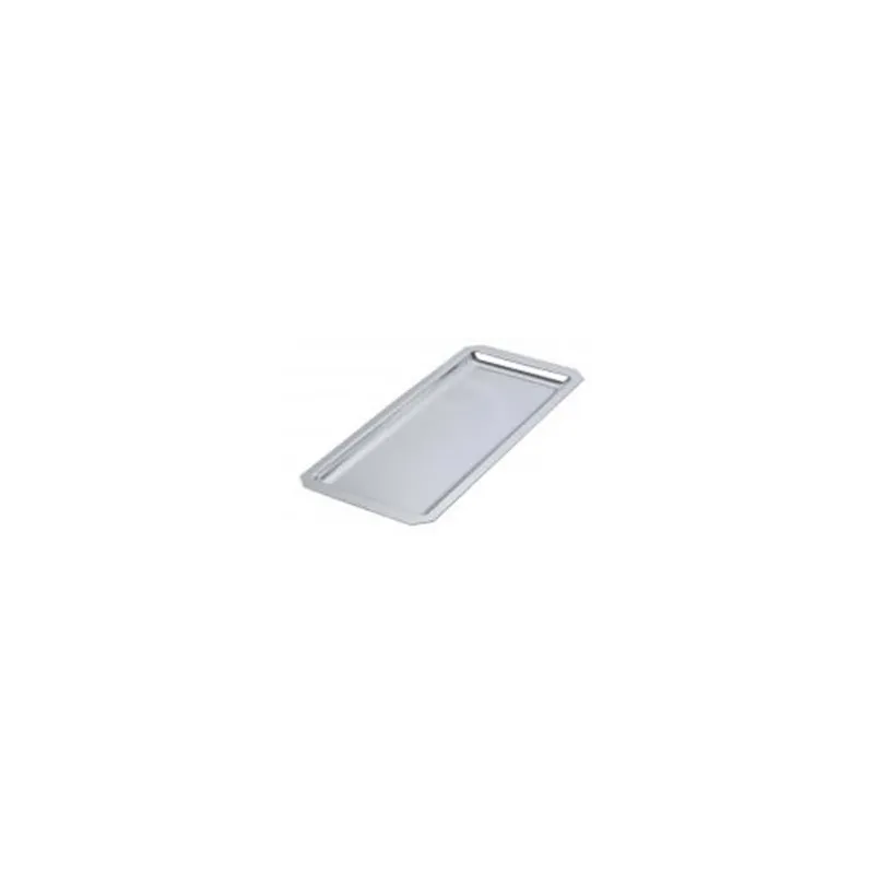Plat inox à pans coupés inox - lg 270 * LG 350 * ht 15 mm