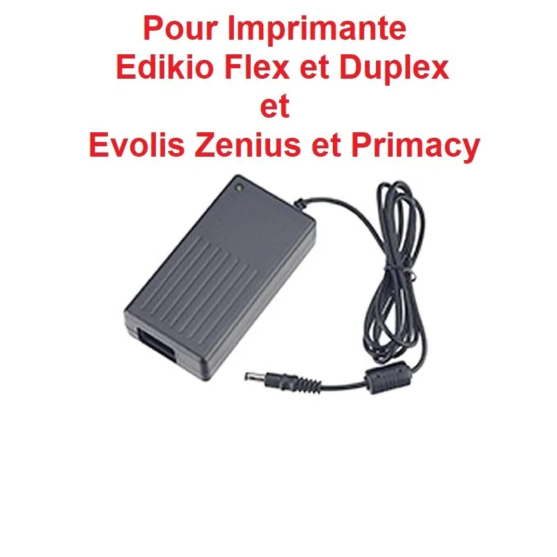Bloc secteur d'alimentation pour imprimante Edikio Flex Duplex