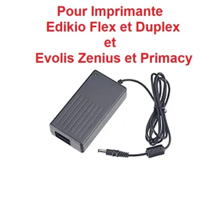 Bloc secteur d'alimentation pour imprimante Edikio Flex Duplex