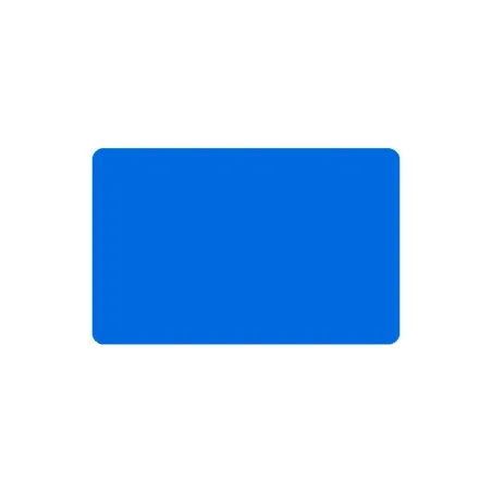 Cartes PVC Bleu Roy brillant - 54 x 86 - par 100 ou 300 ex