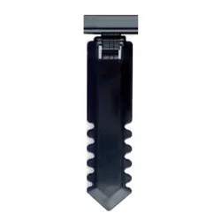 25 Piques à glace PVC noir - Ht 110 mm