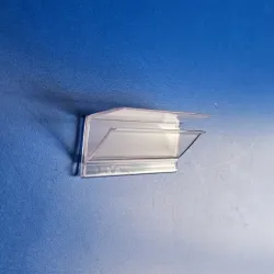 25 Clips monobloc porte-étiquettes pince tablette verre -