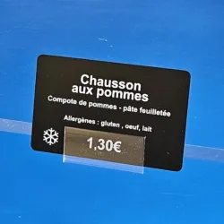 25 Clips monobloc porte-étiquettes pince tablette verre -