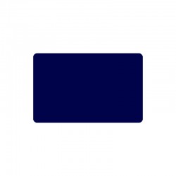 Cartes PVC Bleu nuit brillant - Dark Blue - 54 x 86 mm - par 100 ou 300 ex