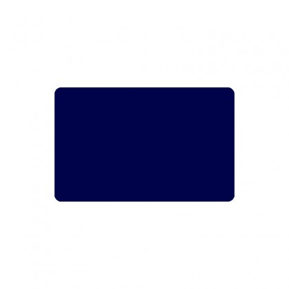 100 ou 300 Cartes PVC bleu nuit - dark blue - brillant - 54 x 86 mm