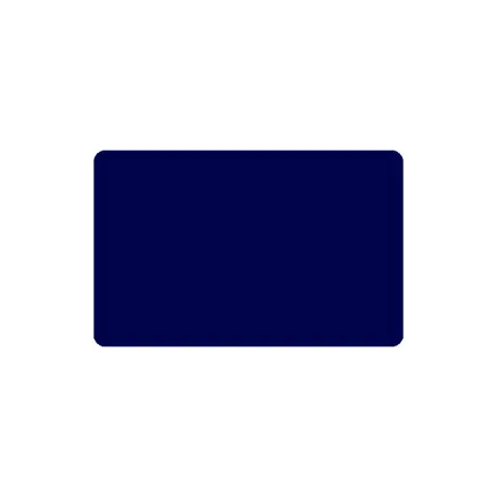 Cartes PVC Bleu nuit brillant - 54 x 86 mm - par 100 ou 300 ex
