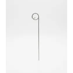 20 Piques prix métal anneau désaxé - Ht 155 mm