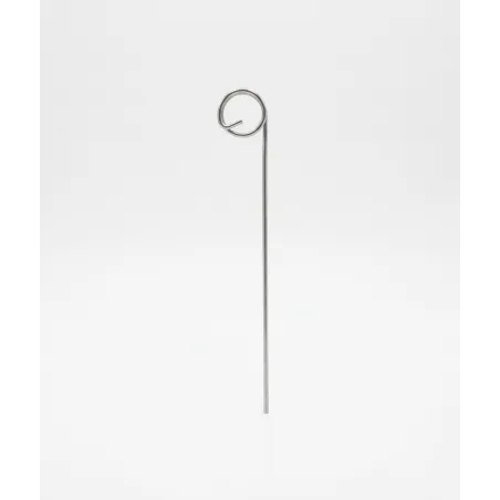 20 Piques prix métal anneau désaxé - Ht 155 mm