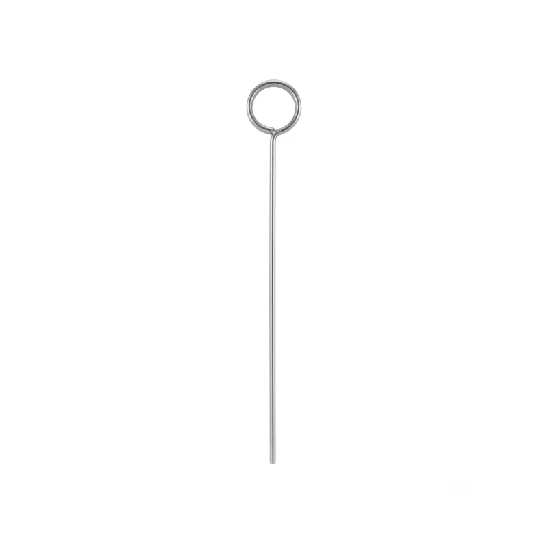 20 Piques prix métal anneau - Ht 150 mm