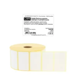 Etiquettes PRODUITS FINIS sans DNO - papier adhésif permanent